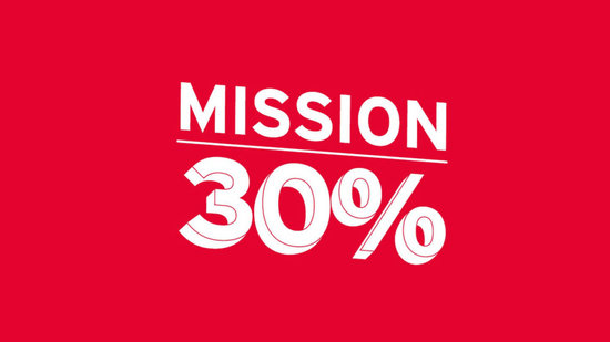 Mission 30 Prozent senkt Beschaffungskosten