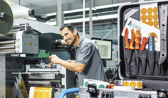 Prüfplaketten für Arbeits- und Betriebsmittel