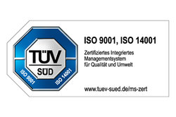Zertifizierung nach ISO 9001/14001