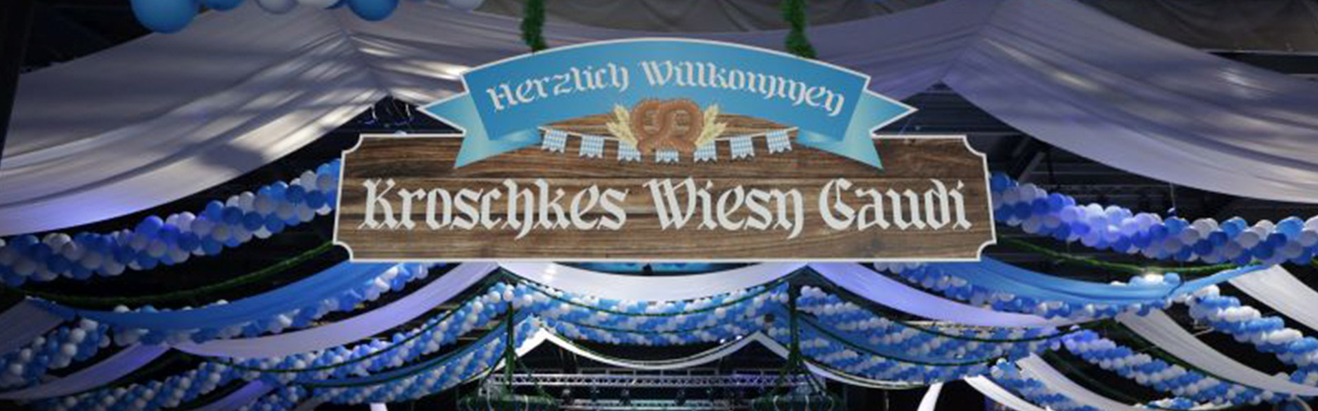 Festhalle der Wiesn Gaudi - Sommerfest 2023 Klaus Kroschke Gruppe